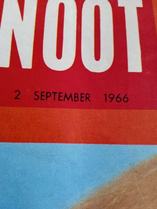 Huisgenoot 2 September 1966 tydskrif