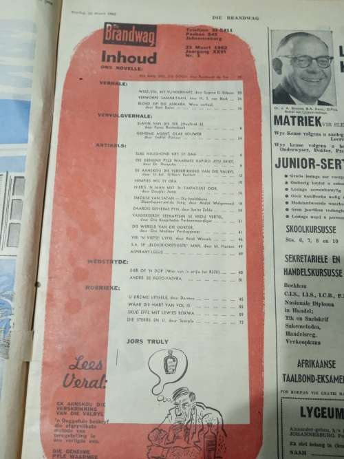 Die Brandwag 23 Maart 1962 tydskrif