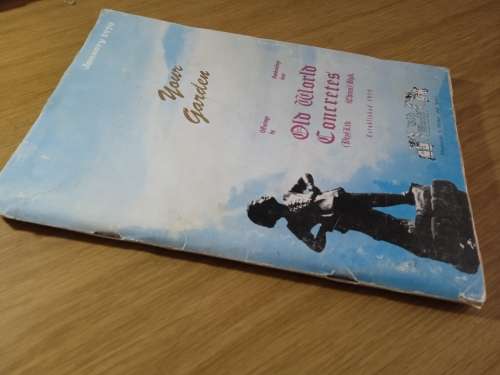 You Garden. Offerings by Old World Concretes (product catalogue January 1979)