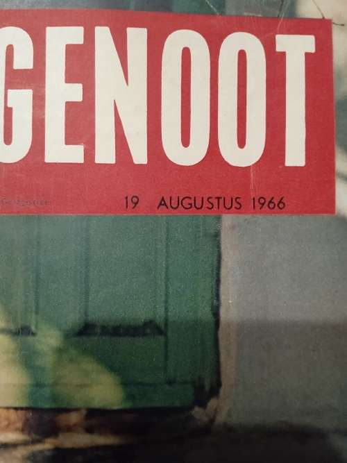 Die Huisgenoot 19 Augustus 1966 tydskrif