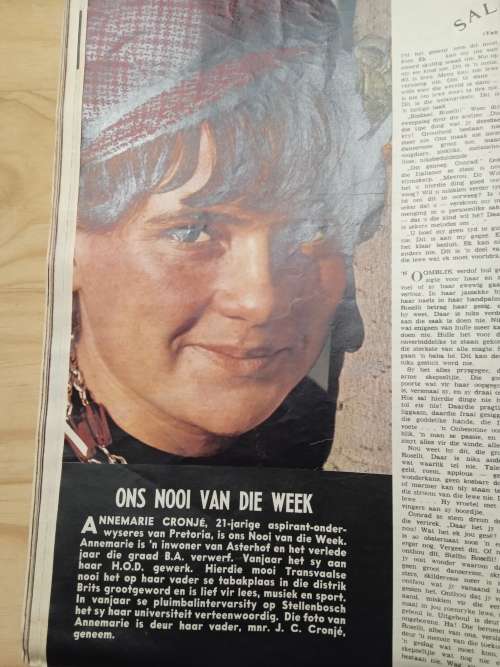 Die Huisgenoot 25 Desember 1964 tydskrif