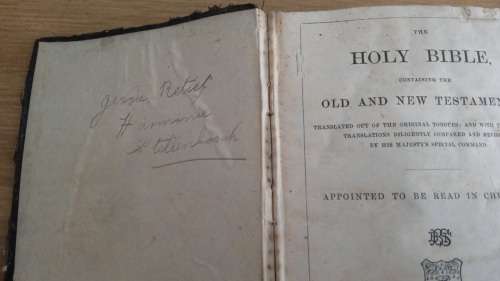 The Holy Bible containing the old & new testaments (1898)