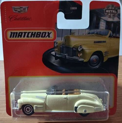 Matchbox 1941 Cadillac series 62 convertible coupe