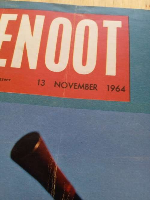 Huisgenoot 13 November 1964 tydskrif