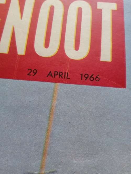 Huisgenoot 29 April 1966 tydskrif met bylae