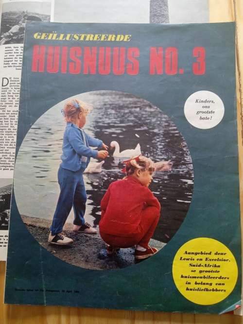 Huisgenoot 29 April 1966 tydskrif met bylae