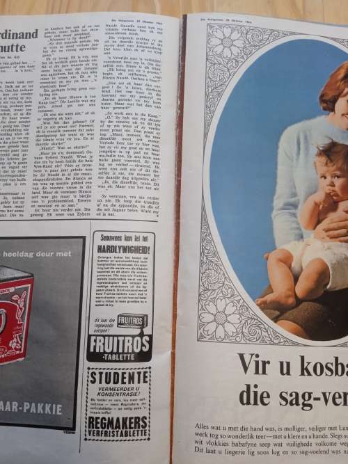 Huisgenoot 29 Oktober 1965 tydskrif