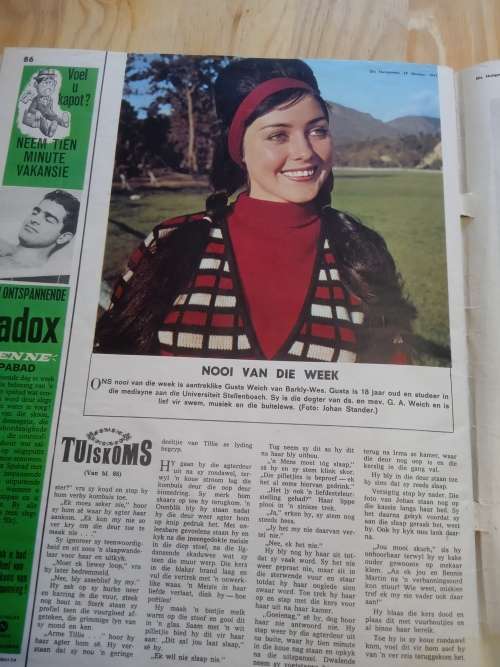 Huisgenoot 29 Oktober 1965 tydskrif