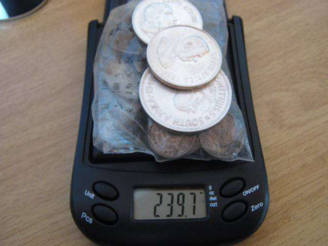 239 GRAM SILVER COINS