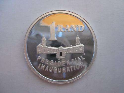 1994   PROOF PRESIDENTIAL INAUGURATION 1 RAND.VERY SCARES.OPEN DOOR,CAPSULED IN MINT BOX.