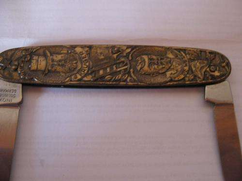 ALTRA RARE KRUGER AND DE WET KNIFE WITH SOLINGER BLADE.NOT EASY FIND IN THIS CONDITION