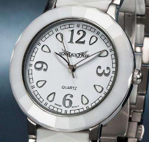CERAMIC "SARASTRO TITUS" NEW SWISS RELEASE QUARTZ