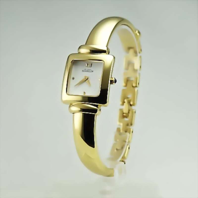 AUTHENTIC BRAND NEW SWISS MOVEMENT MICHEL HERBELIN GOLD 17045 PARIS LADIES (BOXED & DOCUMENTATION)
