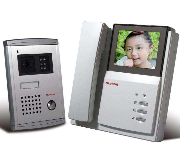 Colour Video Intercom Kit with 3.5" CRT Monitor & 1/3" Cmos Camera