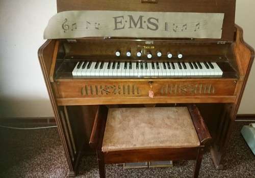 EMS portable foot pumped organ with chair