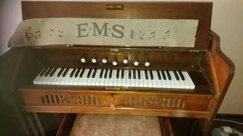 EMS portable foot pumped organ with chair
