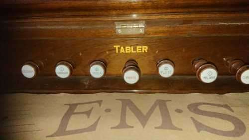 EMS portable foot pumped organ with chair