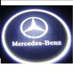 MERCEDES BENZ-2 LASER LOGO 3D LED DOOR GHOST SHADOW PROJECTOR LIGHTS