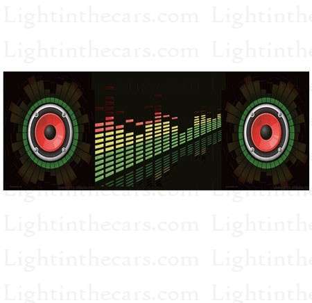 Car music rhythm lamp