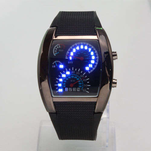 Local Stock!!! New Men's LED Backlight RPM Wrist Watch