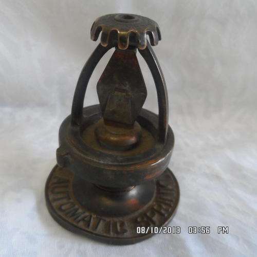 AN AUTHENTIC VINTAGE MATHER AND PLATT OF MANCHESTER SPRINKLER