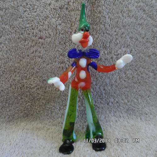 WHAT A CHARACTER. MURANO GLASS CLOWN