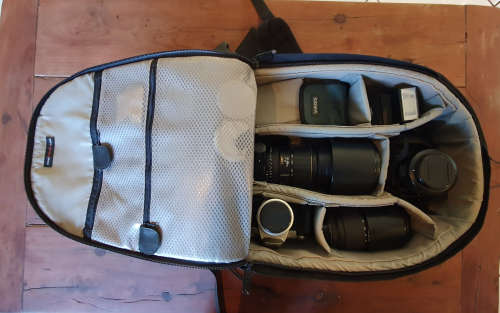 Pentax Full Camera Setup (Incl. 2 Bodies, 5 lenses, 2 Flashes, and Bag!)