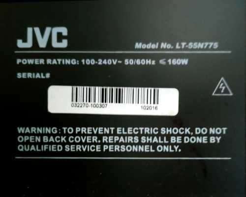 ***For Parts/Spares*** JVC 55` UHD (4K) and 32` Samsung FHD TVs (cracked panels)