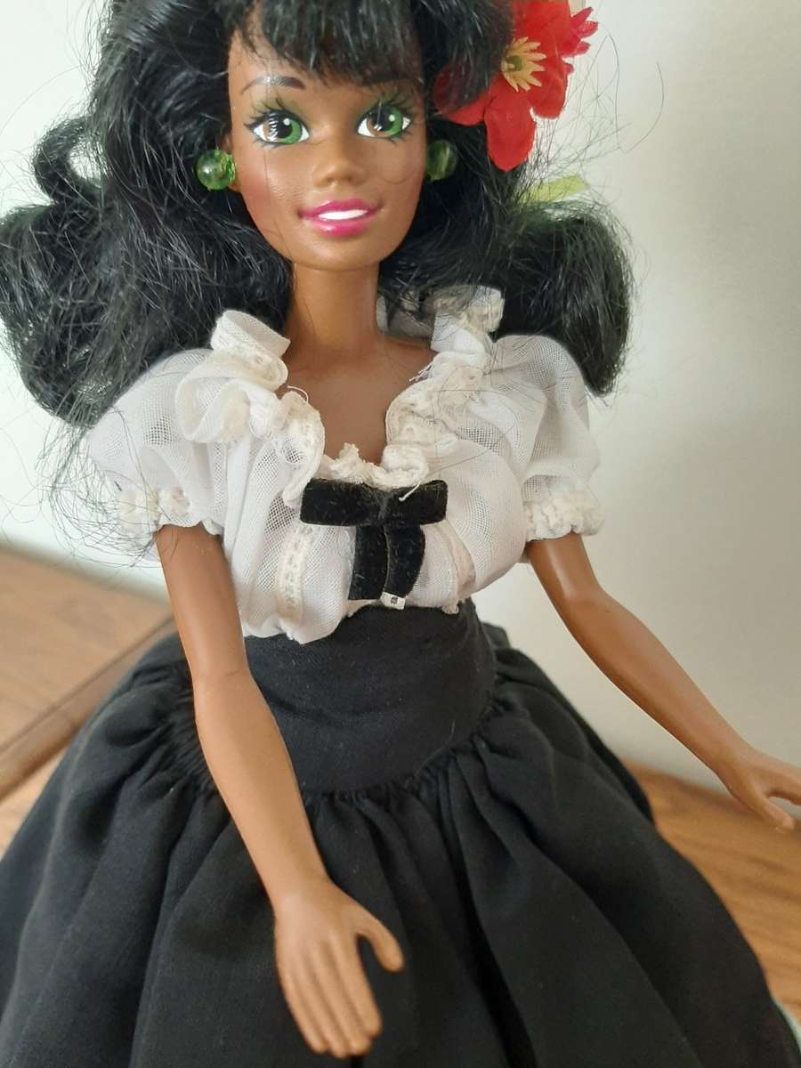 Gypsy Barbie in Black & white