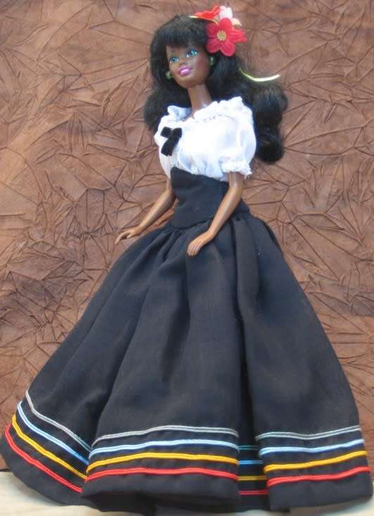 Gypsy Barbie in Black & white