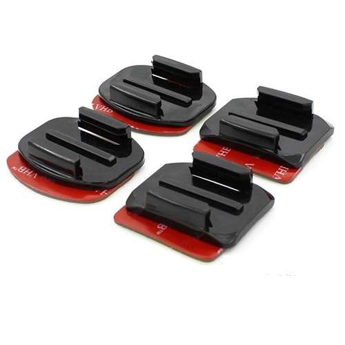 4 x Adhesive Stickers plus 4 x Mounts for GoPro Hero, SJ4000 SJ5000 SJ6000