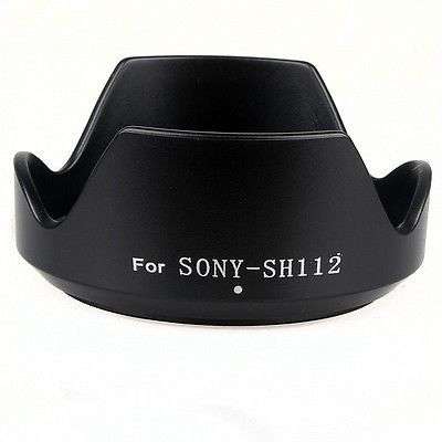 Generic SH112 Lens Hood for Sony NEX 16mm f/2.8 (SEL16F28) / 18-55mm f/3.5-5.6 OSS