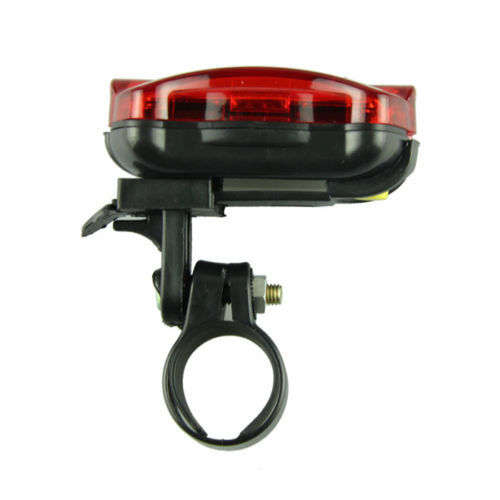 Safety warning flashlight 5 LED Waterproof Bike Safety Tail Light