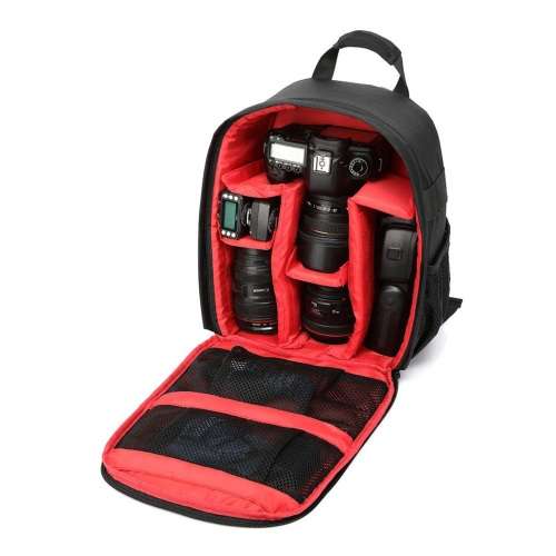 Camera Bag Backpack Waterproof DSLR Case