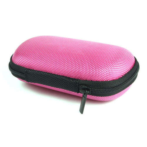 Portable Pocket Zipper Storage Bag For Headphone Earphone Earbuds TF SD Card