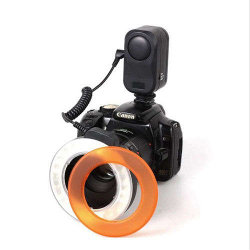 WANSEN W48 Photography LED video light Ring Flash Lighting For Canon Nikon DSLR