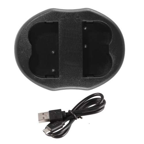 USB Dual Battery Charger EN-EL3e ENEL3 For Nikon D700 D300 D300s D200 D100 D90 D80