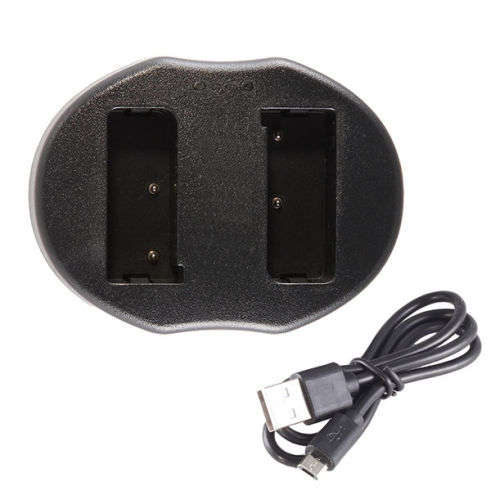 USB Dual Battery Charger EN-EL9a for Nikon D3000 D5000 D60 D40x D40 Camera