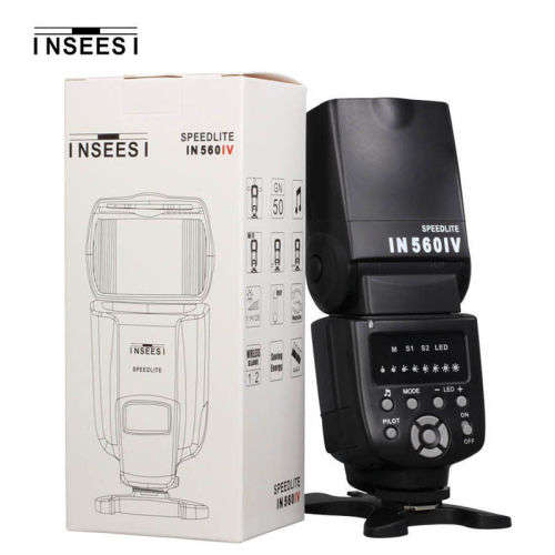 INSEESI IN560 IV flash speedlite for Canon or Nikon