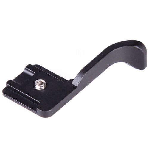 Universal Hot Shoe Thumb Grip Finger Handle Mount Holder For DSLR Camera
