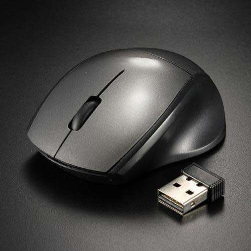 2.4 GHz Wireless Optical Mouse For PC Laptop Small GRAY