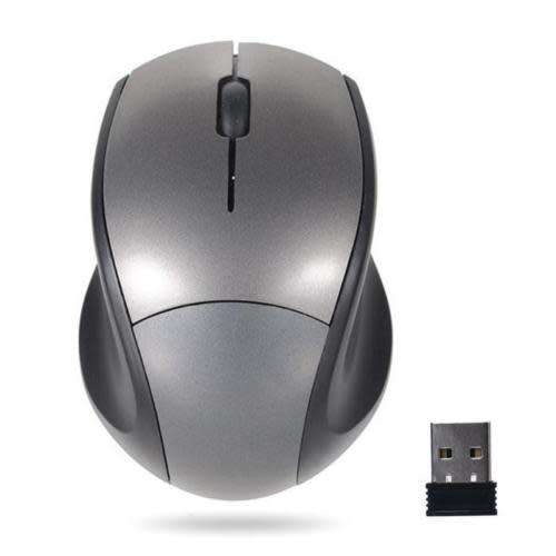 2.4 GHz Wireless Optical Mouse For PC Laptop Small GRAY