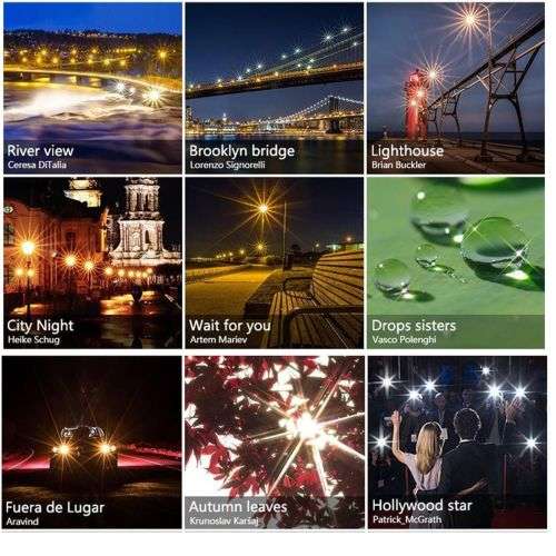 58mm 4 6 8 Point Line 4X 6X 8X Star Filter Kit