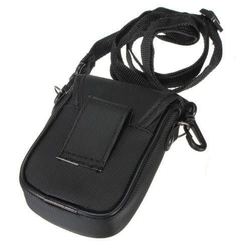 Nylon Bag Pouch Case Pocket Black for Digital Compact Camera