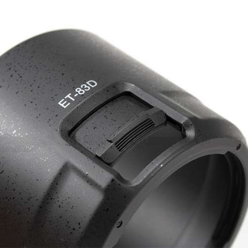 Generic BLACK ET-83D Bayonet Lens Hood For Canon EF 100-400mm f/4.5-5.6L IS II USM Lens (Mark II)