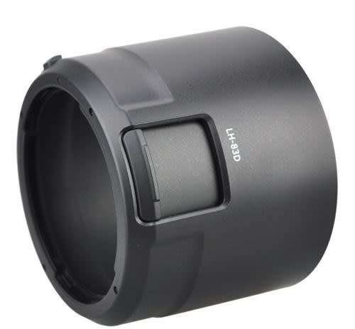 Generic BLACK ET-83D Bayonet Lens Hood For Canon EF 100-400mm f/4.5-5.6L IS II USM Lens (Mark II)