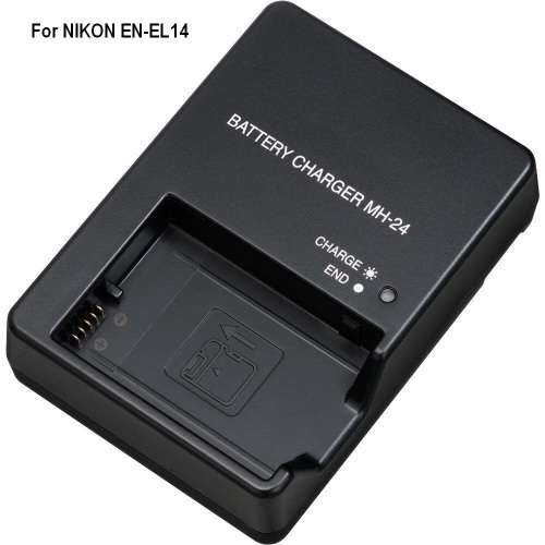 Generic Battery Charger or Nikon EN-EL14 EL14a (MH-24)