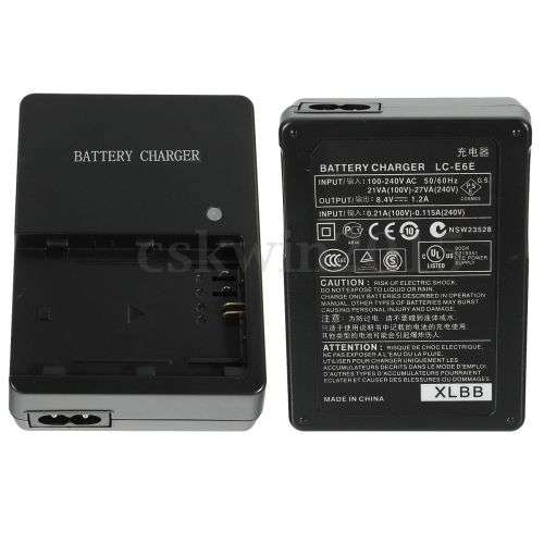 Replacement Charger for Canon LP-E6 Battery (5DII, III, IV, 6D I, II, 7D I, II, 60D, 70D, 80D, 90D)
