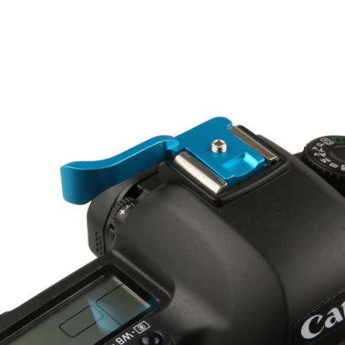 Universal Hot Shoe Thumb Grip Finger Handle Mount Holder For DSLR Camera