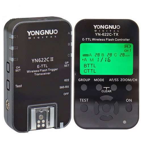 Yongnuo YN-622C-TX YN622 LCD TTL Wireless Flash Controller For Canon